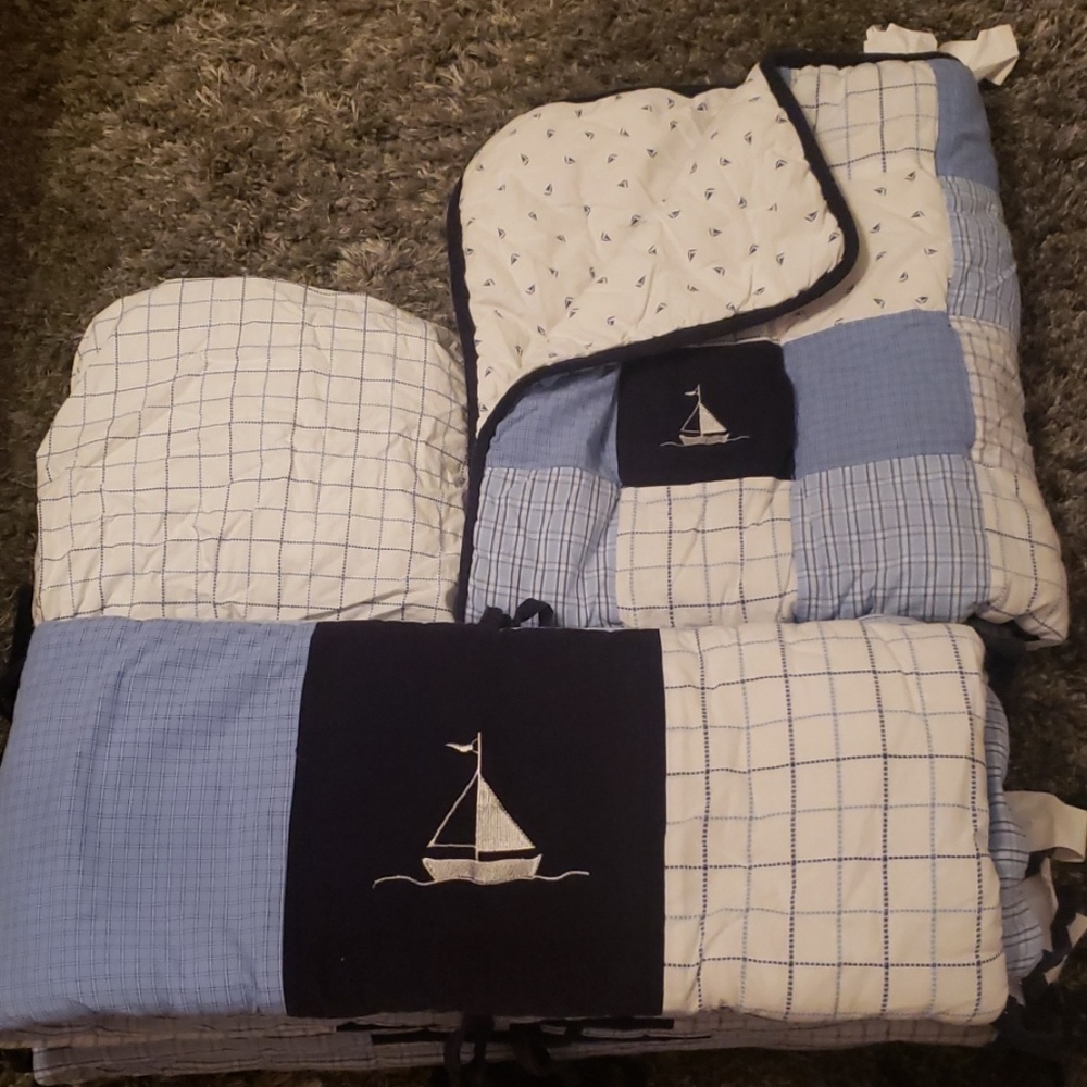 Nautica Kids Crib Set!!!